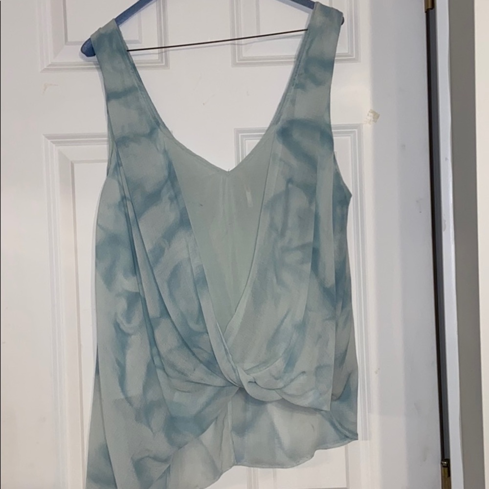 Free People tie dye sleeveless top